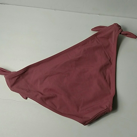 NWOT Shade & Shore Hipster Ribbed Tie Side Bottom - Picture 4 of 6